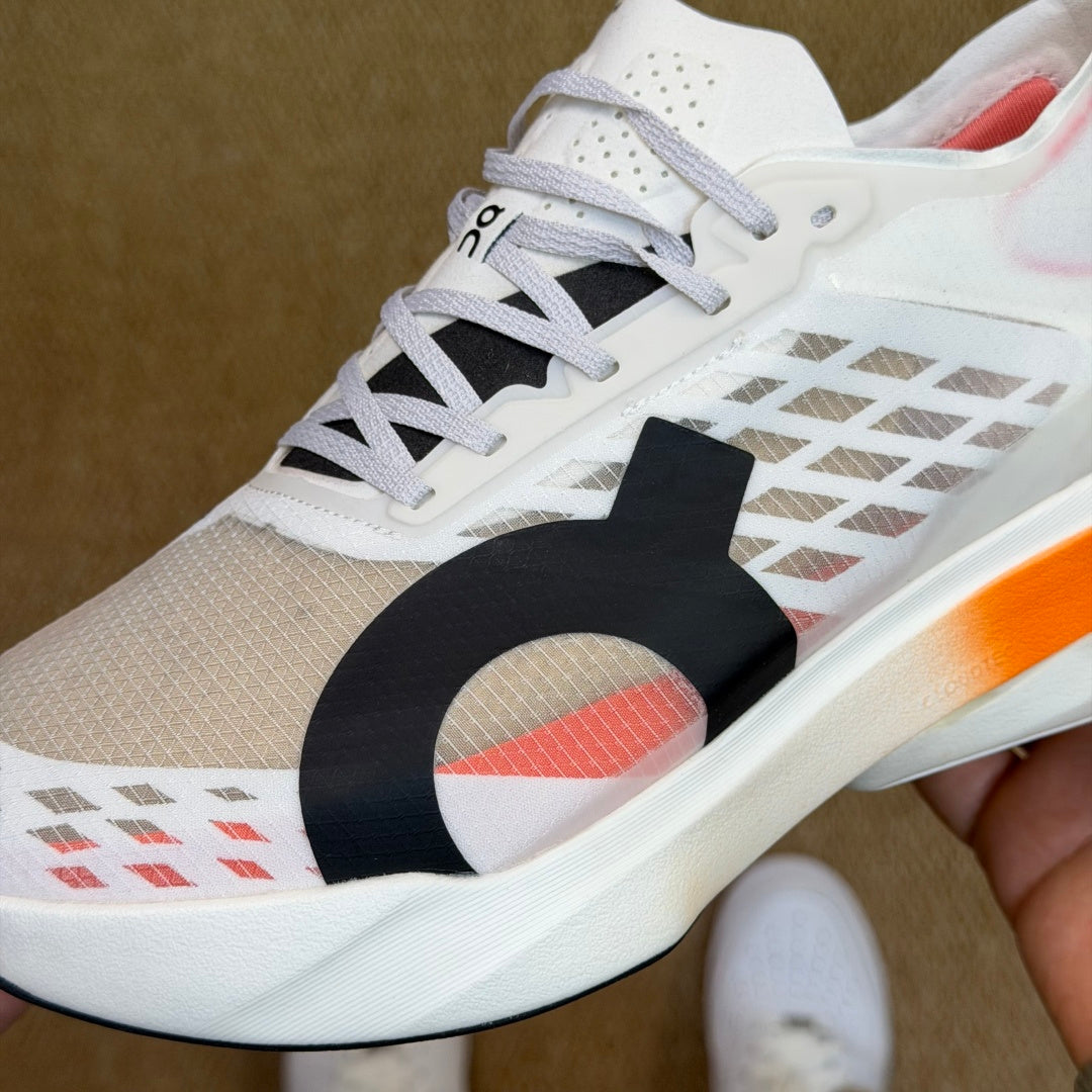 OnRunning Cloudboom Strike - "White/Orange"