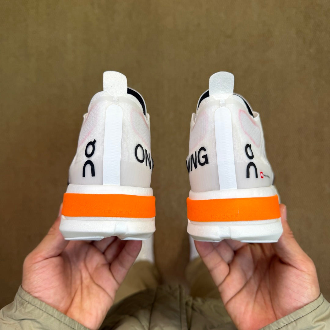 OnRunning Cloudboom Strike - "White/Orange"