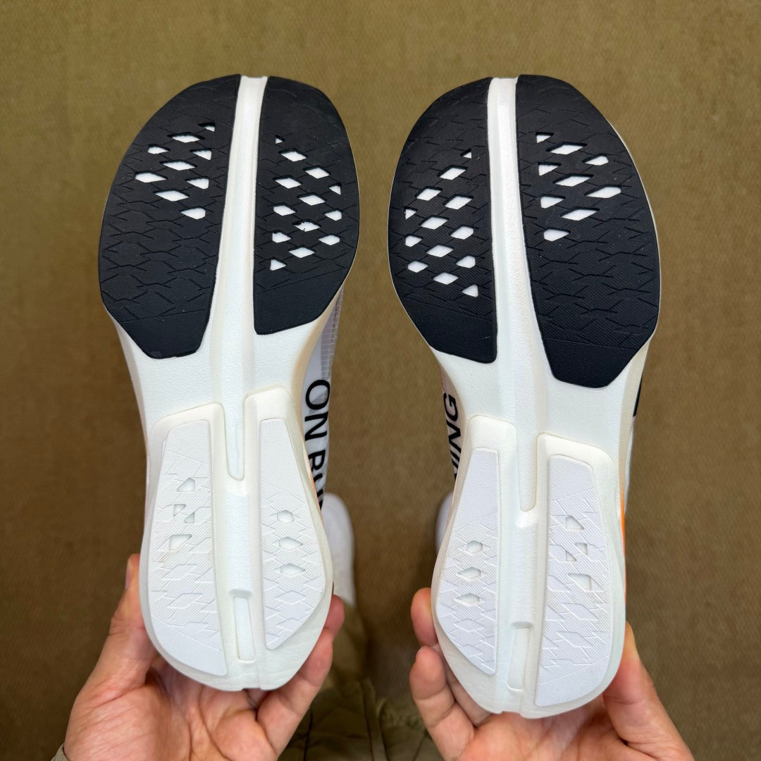 OnRunning Cloudboom Strike - "White/Orange"
