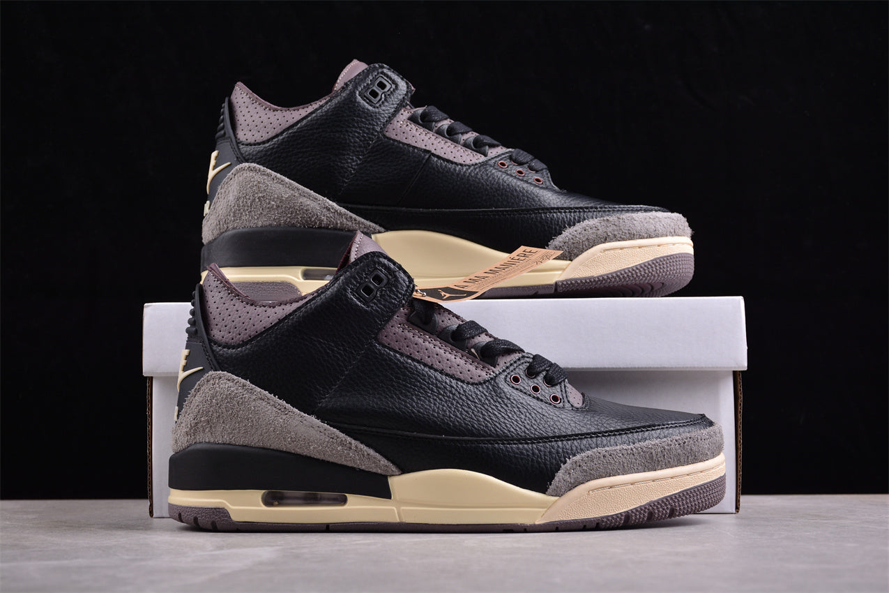 A Ma Maniere x Air Jordan 3 AJ3 Retro - Black