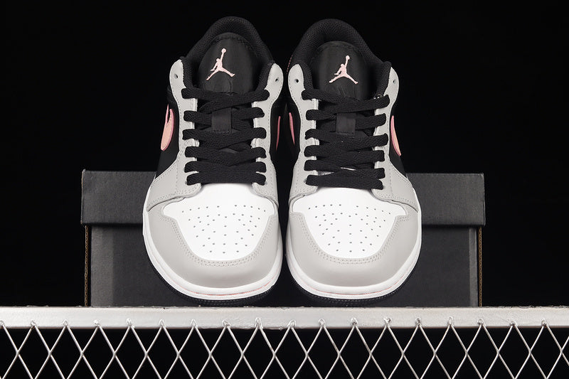 Air Jordan 1 AJ1 Low - Black/Grey/Pink