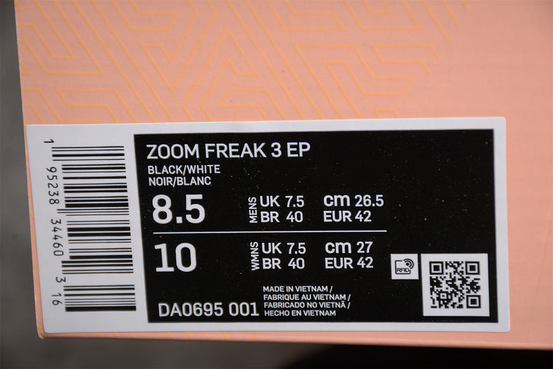NikeMens Zoom Freak 3 EP - Project 34