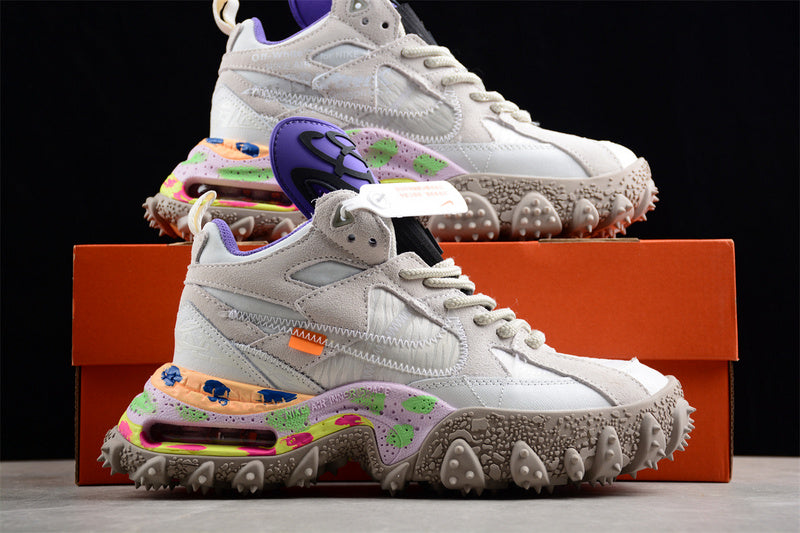 NikeMens Air Terra Forma x Off-White - Summit White/Psychic Purple