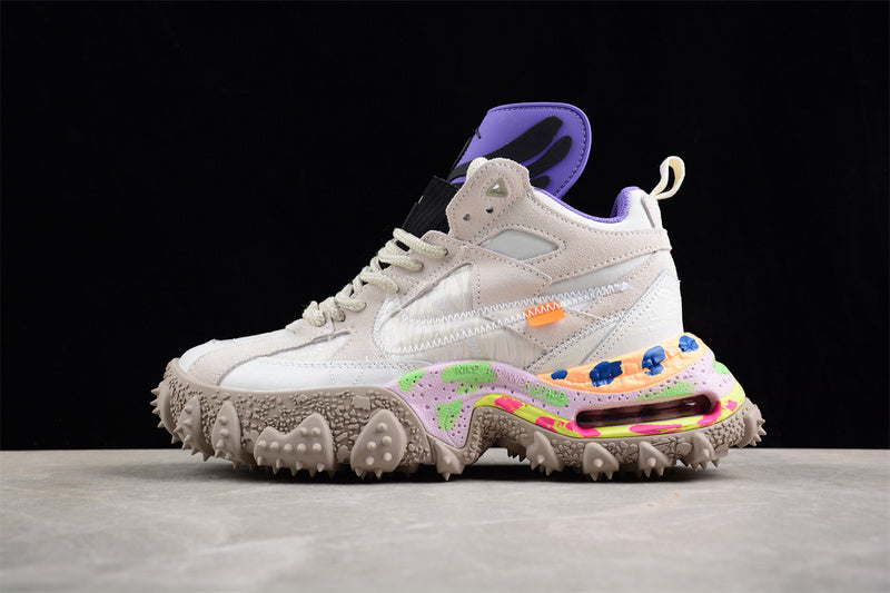 NikeMens Air Terra Forma x Off-White - Summit White/Psychic Purple