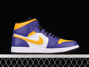 Air Jordan 1 AJ1 Mid - Lakers