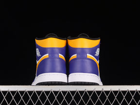Air Jordan 1 AJ1 Mid - Lakers