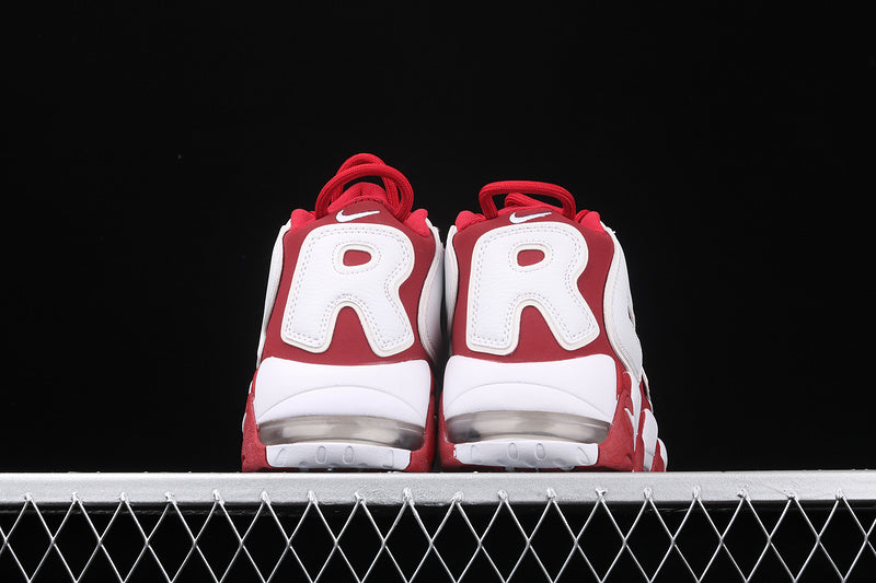 NikeMens Supreme x Air More Uptempo - Red