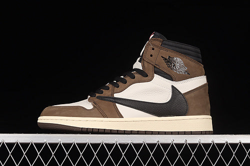 WMNS Air Jordan 1 AJ1 High x Travis Scott High - Dark Mocha