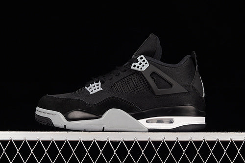 Air Jordan 4 AJ4 - Black Canvas