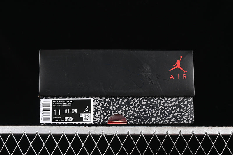 Air Jordan 3 AJ3 Retro - Black Cat