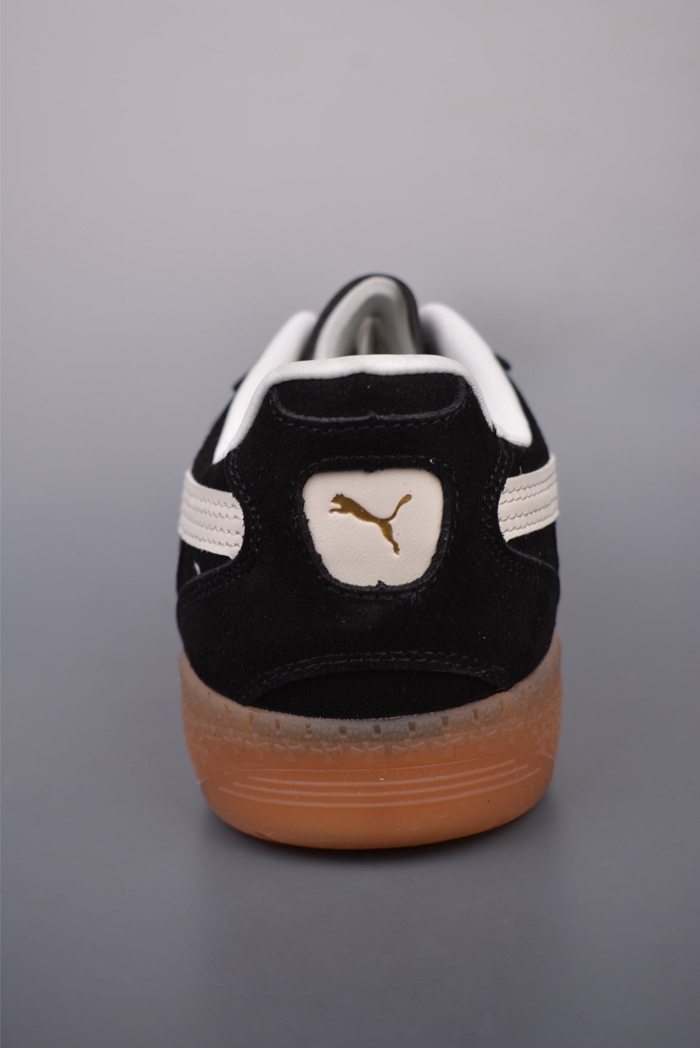 PumaUnisex Palermo Leather - "Black Feather/Grey Gum"