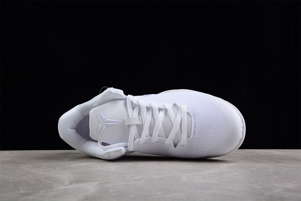 NikeMens Kobe 8 Protro - Triple White