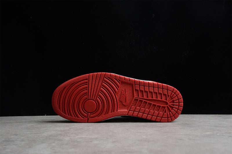 Air Jordan 1 AJ1 Low - 'Bred Toe''