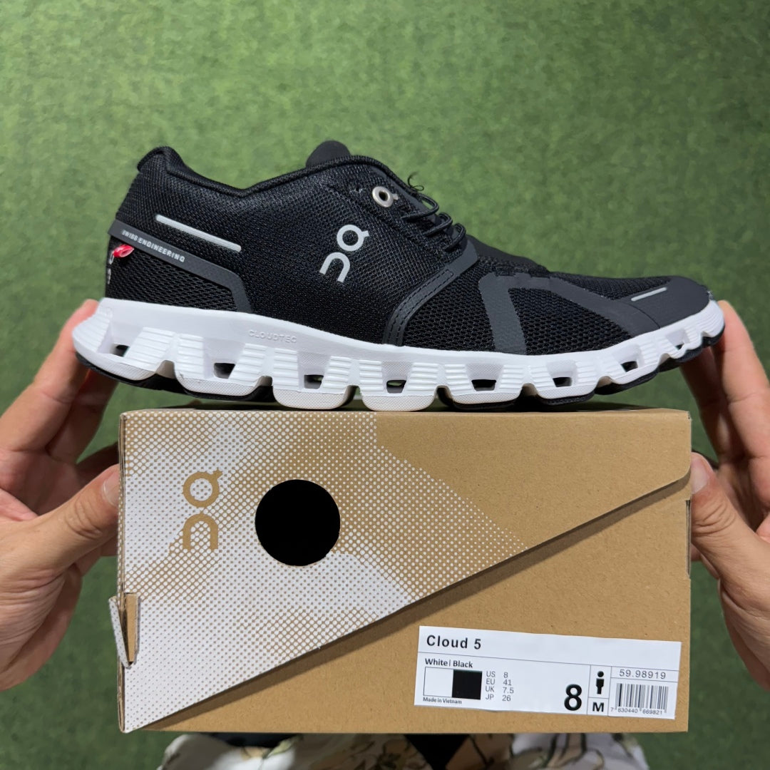 OnRunning Cloud 5 - Black White