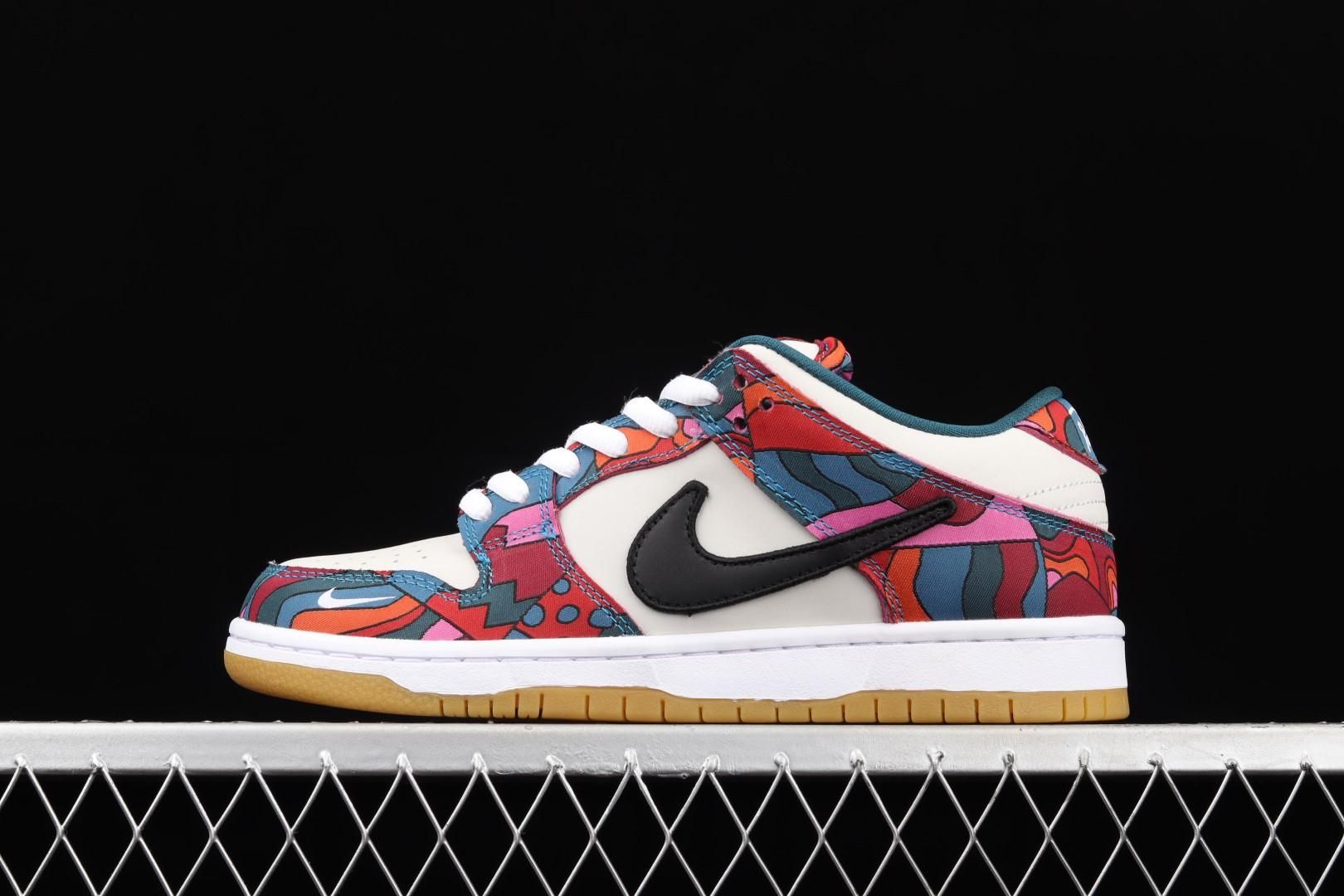 NikeWMNS SB Dunk Low Pro - Parra Abstract Art