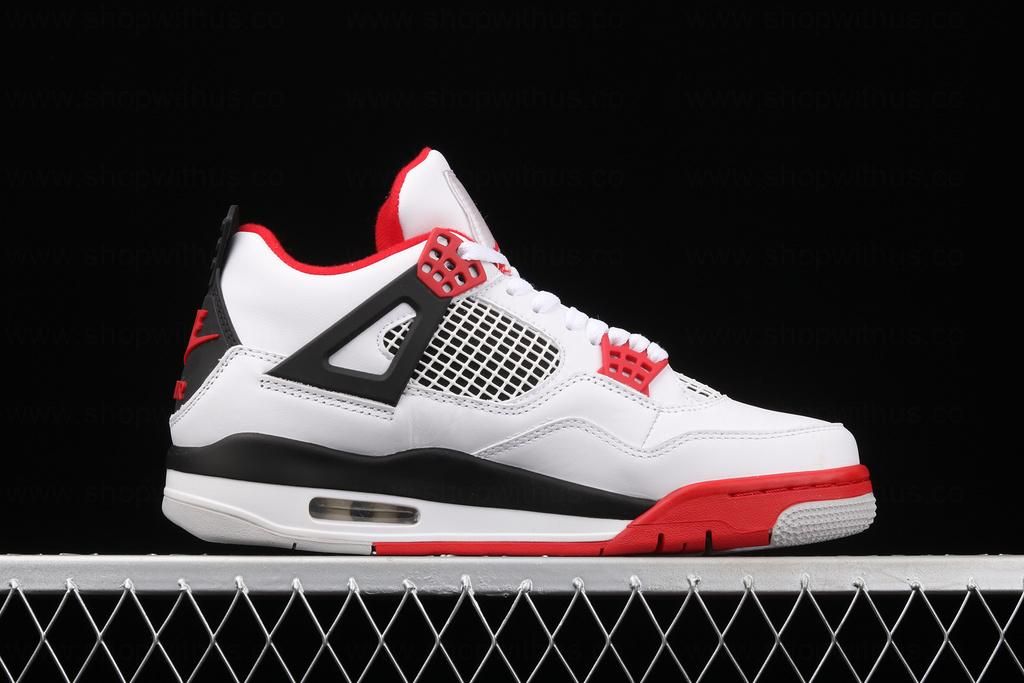 WMNS Air Jordan 4 AJ4 Retro - Fire Red