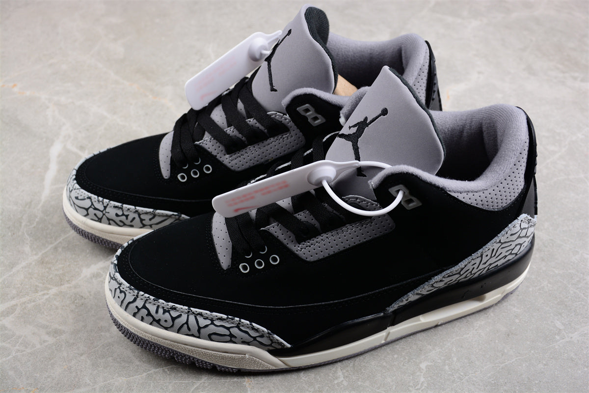 Air Jordan 3  AJ3 - Off Noir