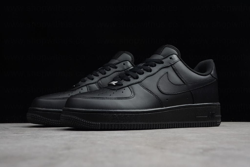 NikeMens Air Force 1 AF1 - Triple Black