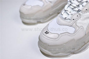 WMNSBalenciaga Triple S Clear Sole - White