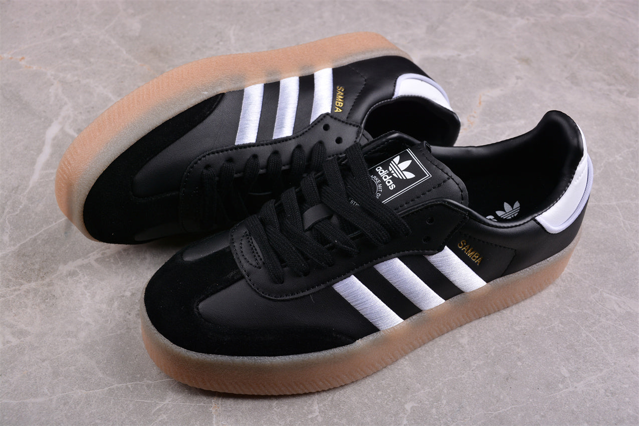 adidasMens Samba Gum - Black