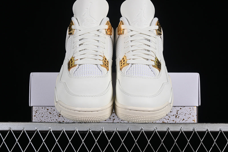 Air Jordan 4 AJ4 Retro - Metallic Gold