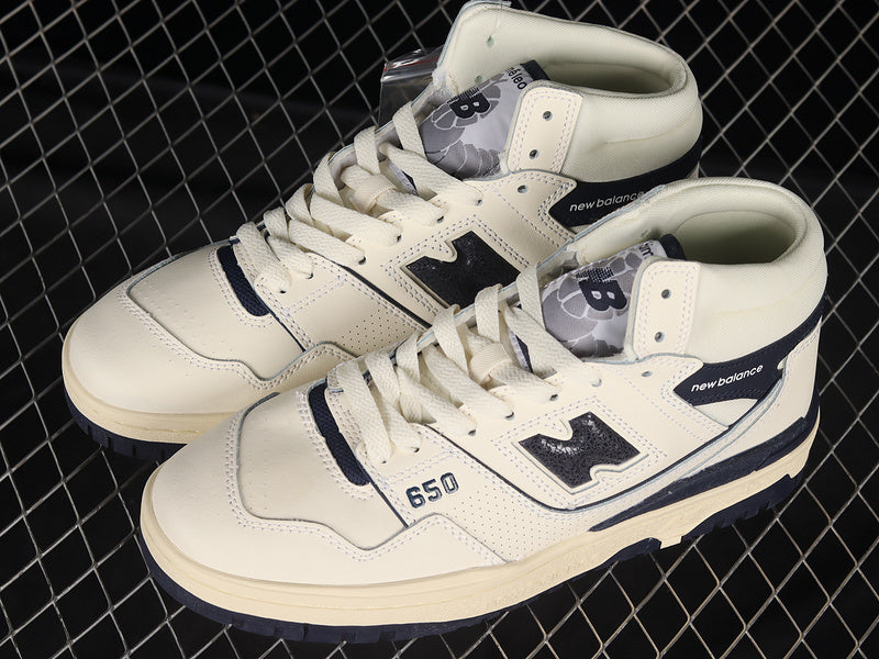 New Balance 650R - Aime Leon Dore White Navy