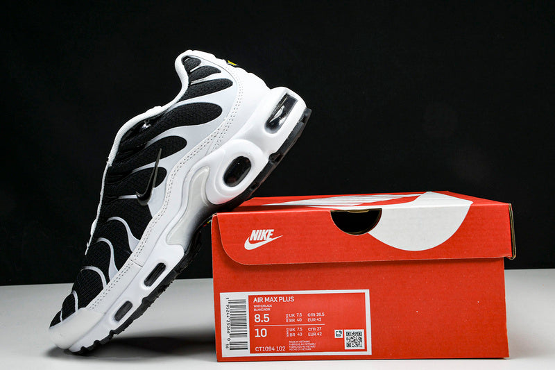 NikeMens Air Max Plus - Black/White