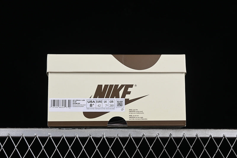 Travis Scott x Air Jordan 1 AJ1 Low  - Medium Olive