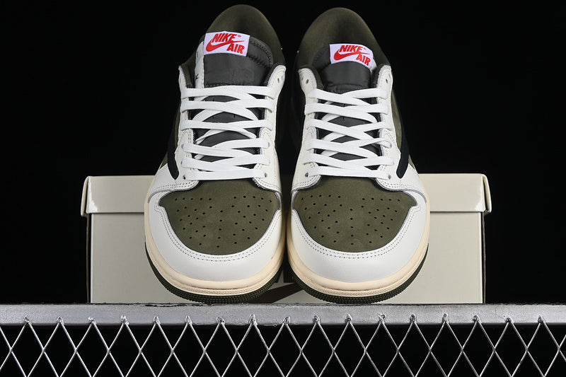 Travis Scott x Air Jordan 1 AJ1 Low  - Medium Olive
