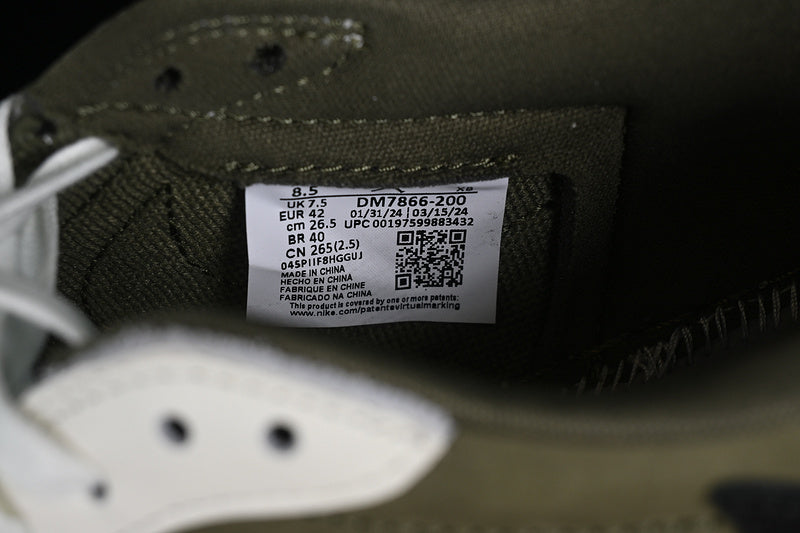 Travis Scott x Air Jordan 1 AJ1 Low  - Medium Olive