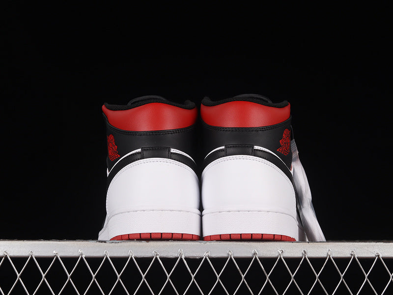 Air Jordan 1 AJ 1 Mid - Gym Red Black