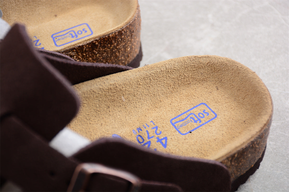 BirkenstockMens Boston Clogs - Brown