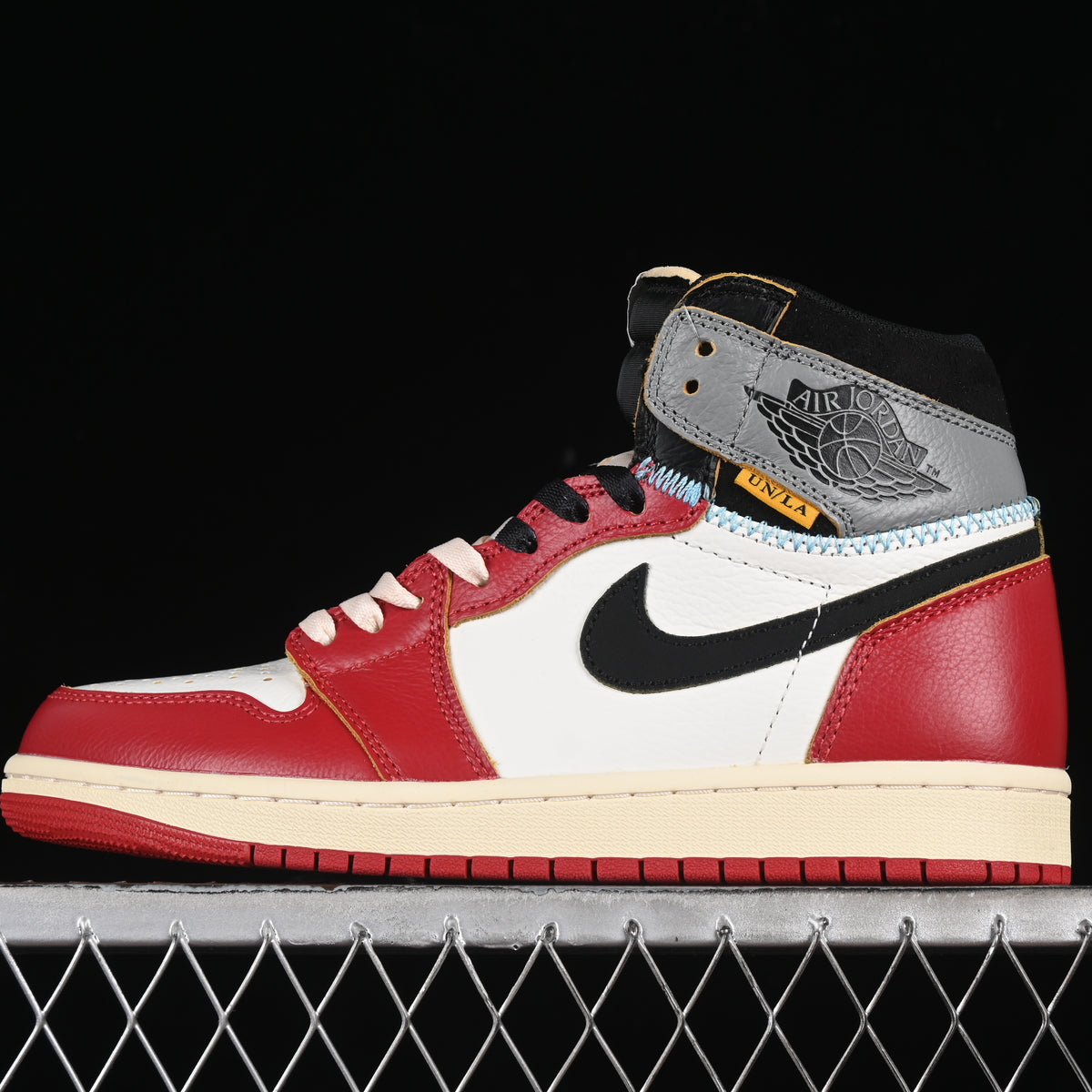 シューズ(男性用) UNION Nike Air Jordan 1 Chicago Shadow29 HV8563-600 UNION Nike Air Jordan 1 Retro High OG Chicago Shadow