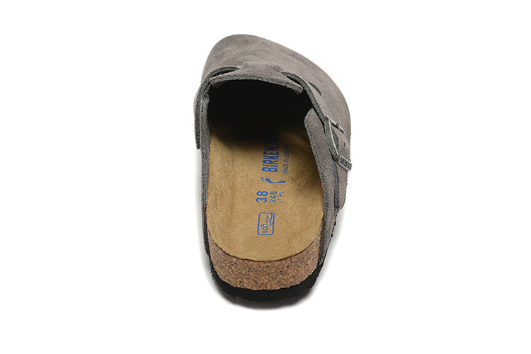 BirkenstockMens Boston Clogs - Grey