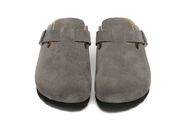 BirkenstockMens Boston Clogs - Grey