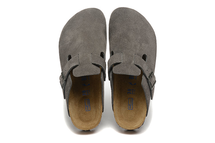 BirkenstockMens Boston Clogs - Grey