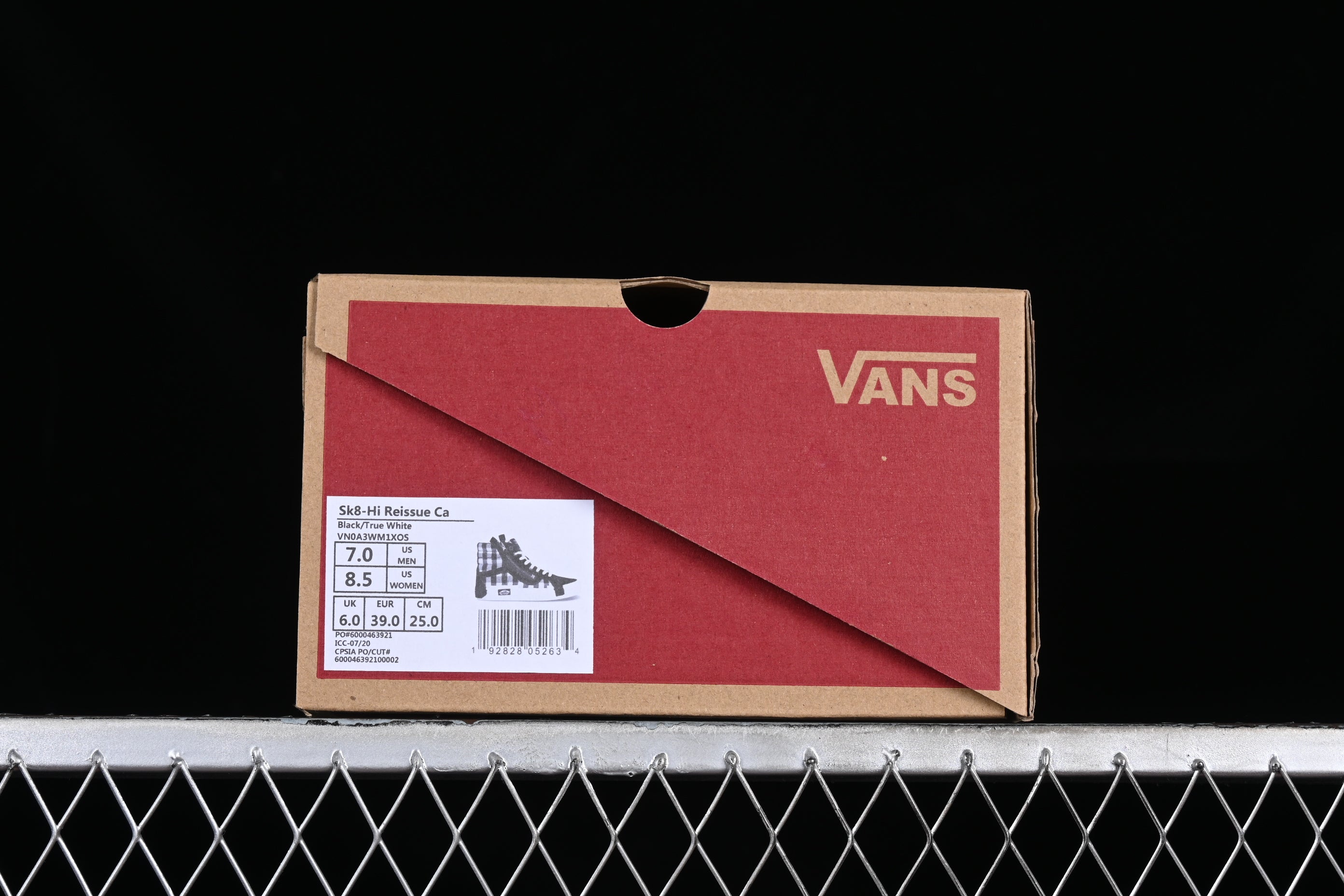 Vans SK8HI Reissue Cap - White