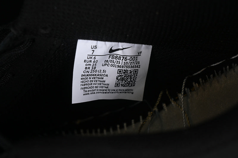 NikeUnisex Air Force 1 AF1 Low '07 - Black Red Stardust