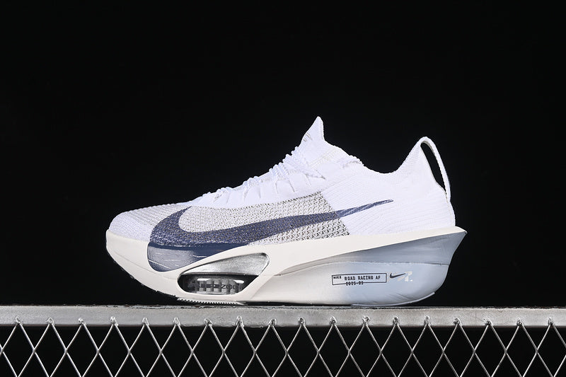 NikeUnisex Zoom Alphafly NEXT% 3 - White Pure Gridiron