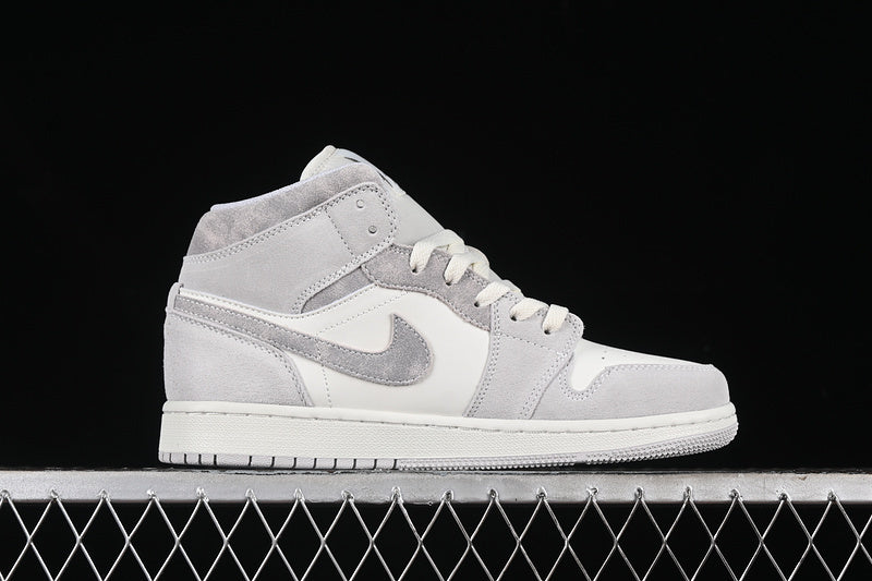 Air Jordan 1 AJ1 Mid SE - Neutral Grey Sail