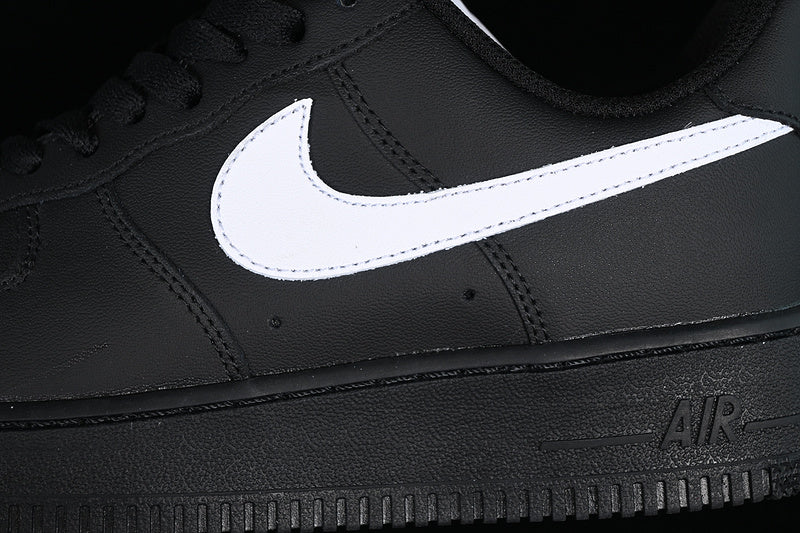NikeUnisex Air Force 1'07 Low - Black White