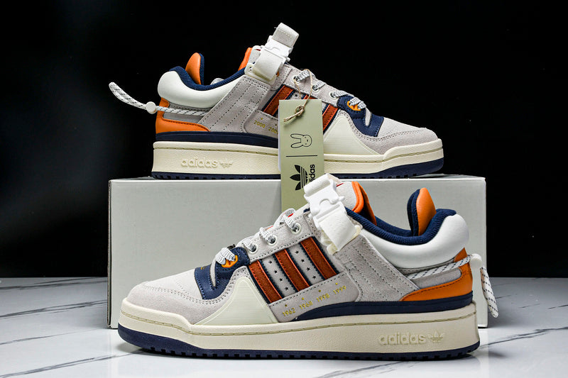 adidasMens Bad Bunny x Forum Buckle Low - Cangrejeros