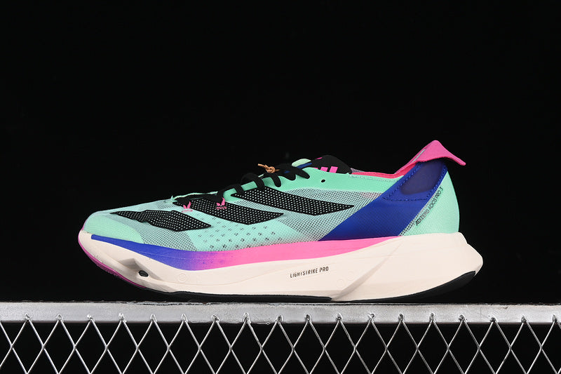 adidasUnisex Adizero Pro 3 - Pulse Mint Lucid Blue