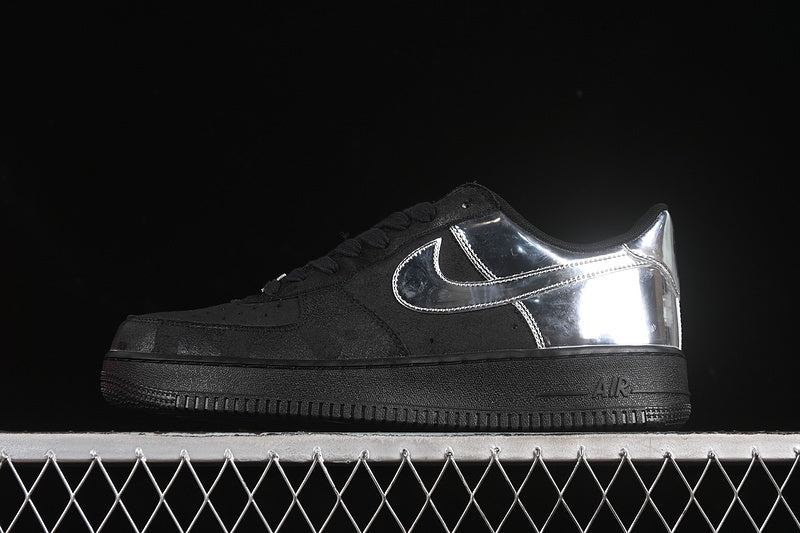NikeUnisex Air Force 1 AF1 Low Retro - Black Gold