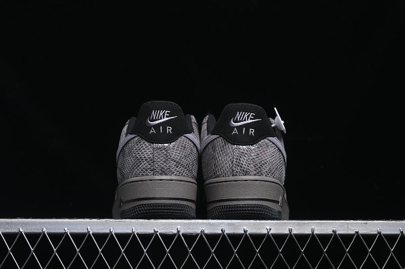 NikeUnisex Air Force 1'07 AF 1 Low - Off Noir Snakeskin