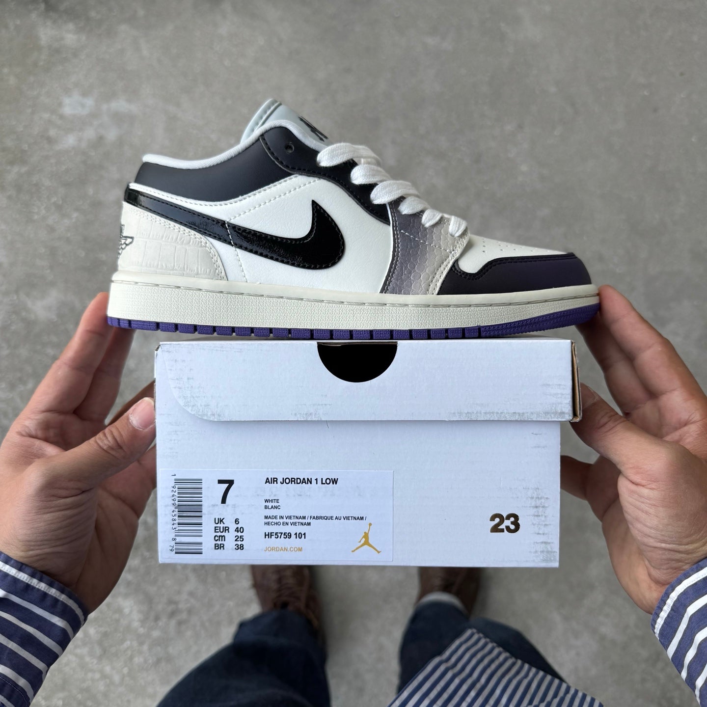Air Jordan 1 AJ1 Low - Punk Rock