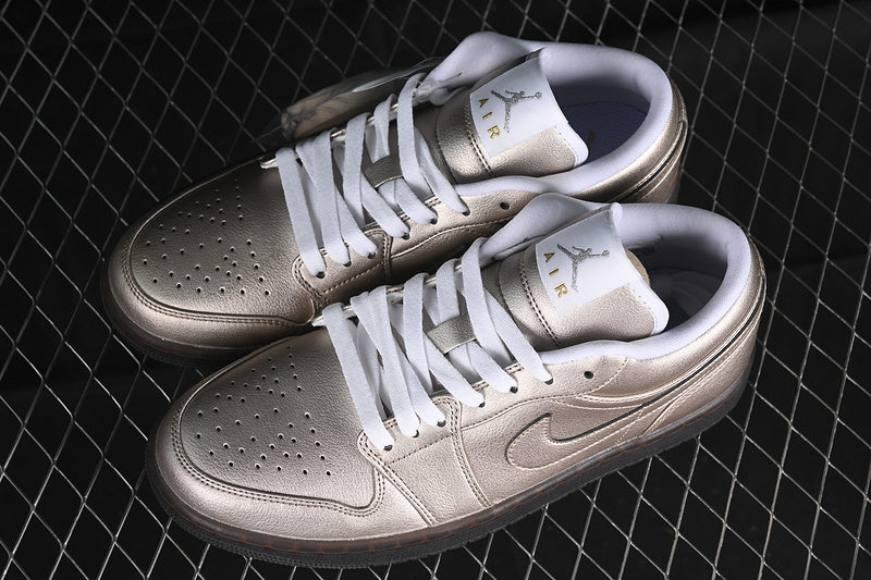 Air Jordan 1 AJ1  Low SE - Metallic Zinc