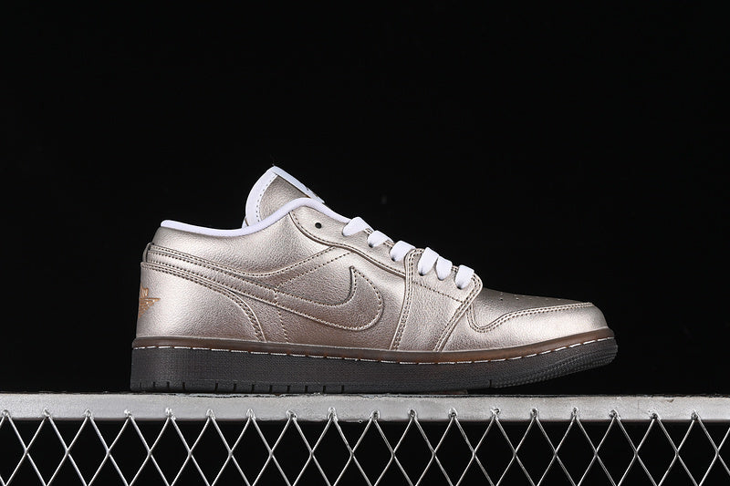 Air Jordan 1 AJ1  Low SE - Metallic Zinc