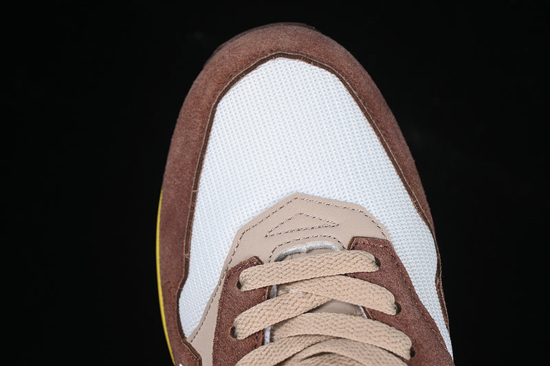 NikeUnisex Air Max 1 AM1 PRM - Brown Yellow