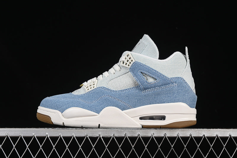 Air Jordan 4 AJ4 Retro - Denim Worn Blue